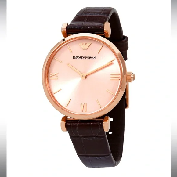 Emporio Armani Quartz Pink Mother of Pearl Dial watch NEW EMPORIO ARMANI AR1779 WOMEN main image 3